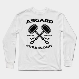 Asgard Athletic Department - Gym Workout Fitness Long Sleeve T-Shirt